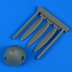 Bf 109F-2 propeller for Revell/Hasegawa, 1/32 - Quickboost QB32 252