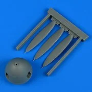 Bf 109F-2 propeller for Revell/Hasegawa, 1/32 - Quickboost QB32 252