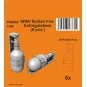 WWII British Fire Extinguishers (6 pcs.), 1/48 - CMK 129-P48038 WWII British Fire Extinguishers (6 pcs.), 1/48 - CMK 129-P48038