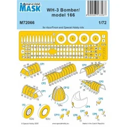 WH-3 Bomber / model 166 MASK, 1/72 - Special Hobby 100-M72066