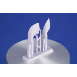 Lysander Exhaust (2 types) for Airfix, 1/48 - CMK 129-P48039