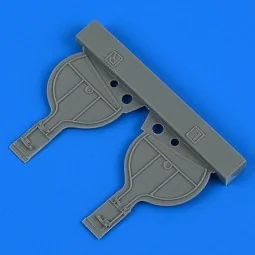 Bf 108 undercarriage covers for Eduard, 1/32 - Quickboost QB32 253