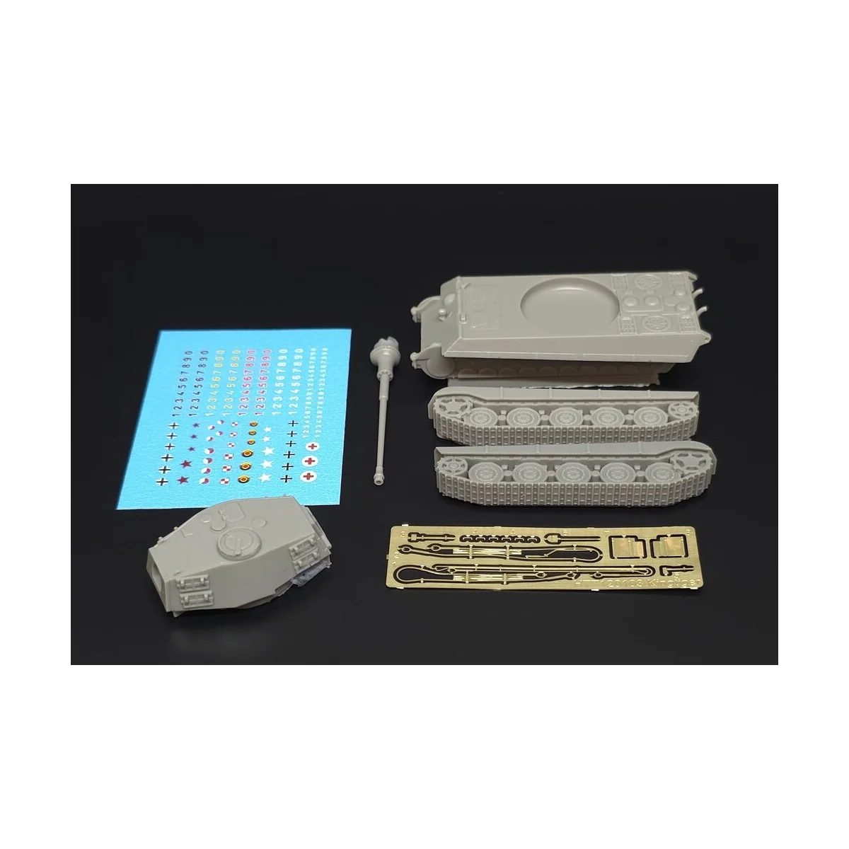 Sd.Kfz.182 Kingtiger Late production, 1/120 - Hauler HTT120103 Sd.Kfz.182 Kingtiger Late production, 1/120 - Hauler HTT120103