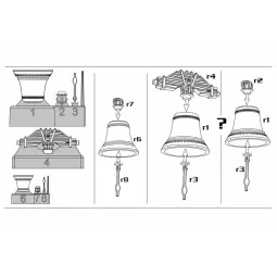 Old church bell, 1/35 - Hauler HLU35125
