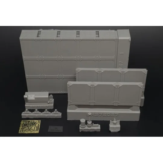 US Navy Seabees NL pontoon barge, 1/72 - Brengun BRS72027