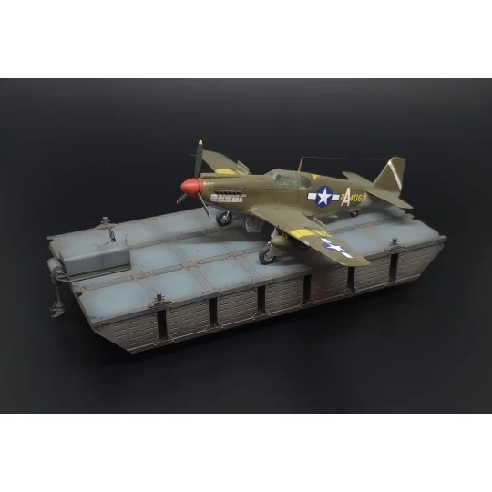 US Navy Seabees NL pontoon barge, 1/72 - Brengun BRS72027