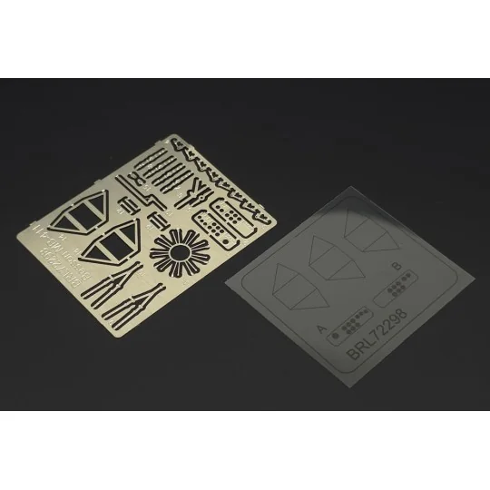 Marcel Besson MB-411 PE-Set (FLY kit), 1/72 - Brengun BRL72298 Marcel Besson MB-411 PE-Set (FLY kit), 1/72 - Brengun BRL72298