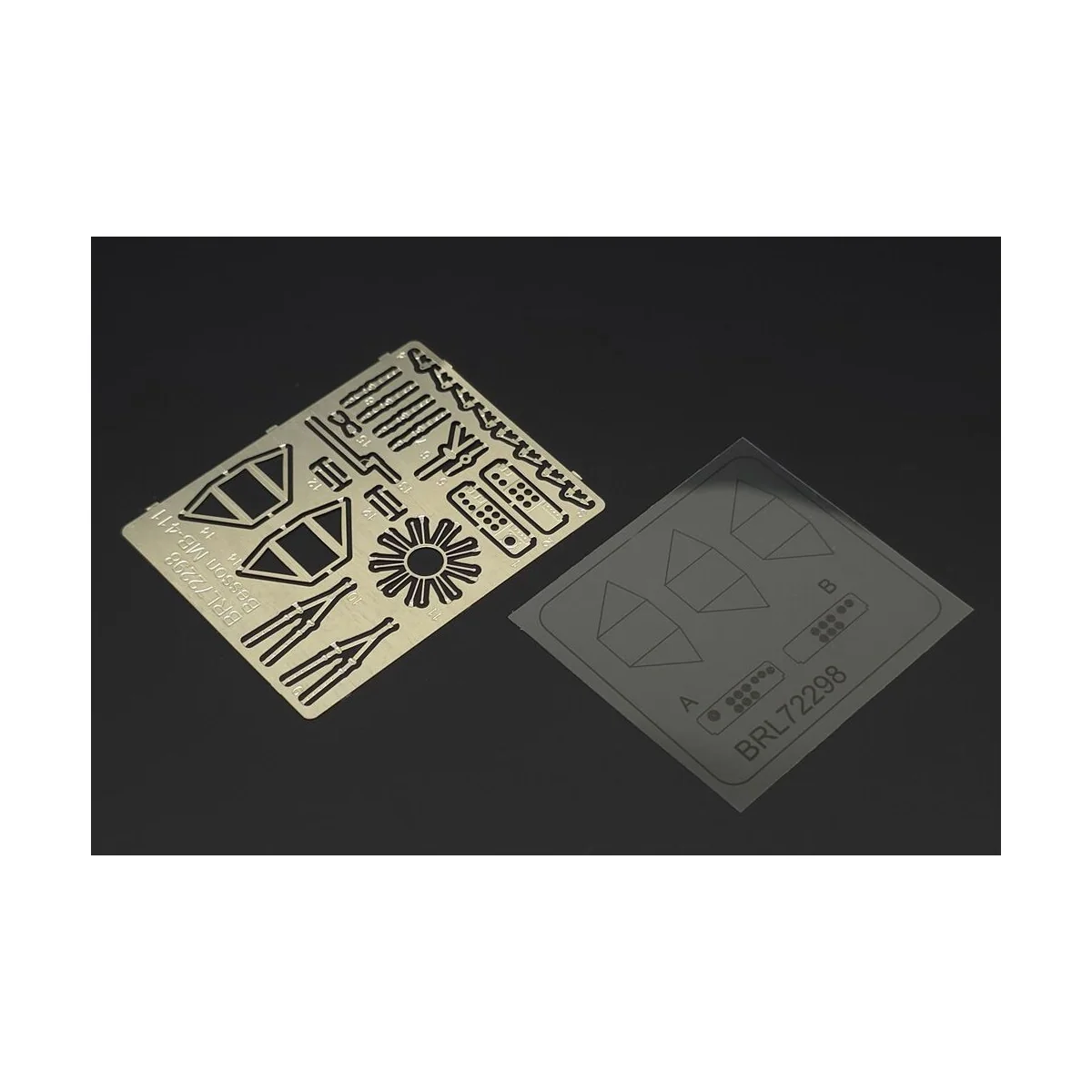 Marcel Besson MB-411 PE-Set (FLY kit), 1/72 - Brengun BRL72298 Marcel Besson MB-411 PE-Set (FLY kit), 1/72 - Brengun BRL72298