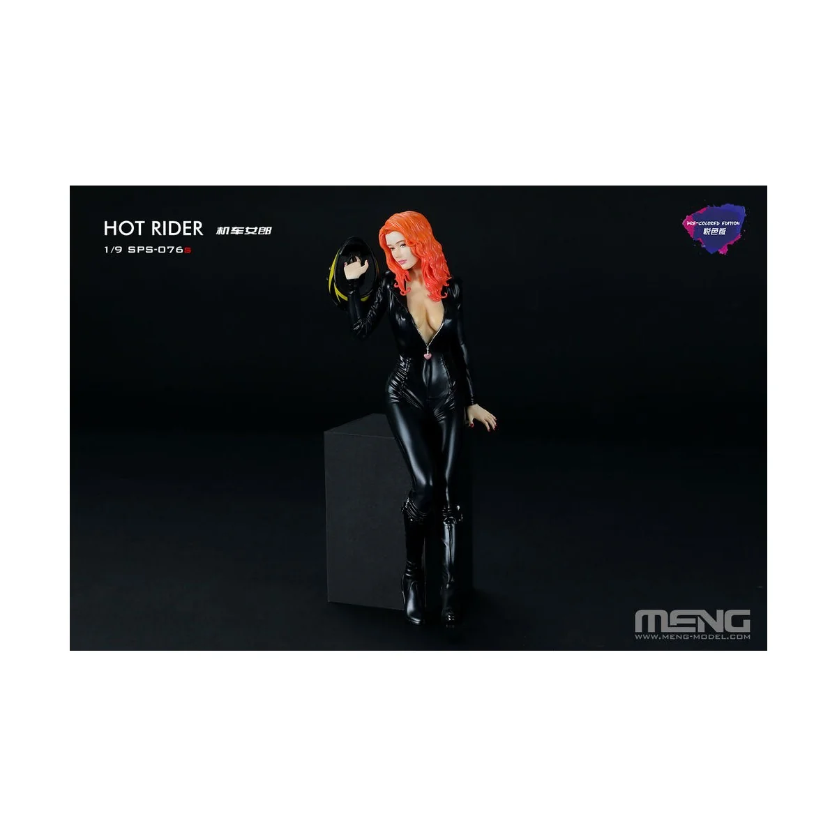 Hot Rider (Resin) (Pre-colored Edition, Assembled Figure), 1/9 - ME...