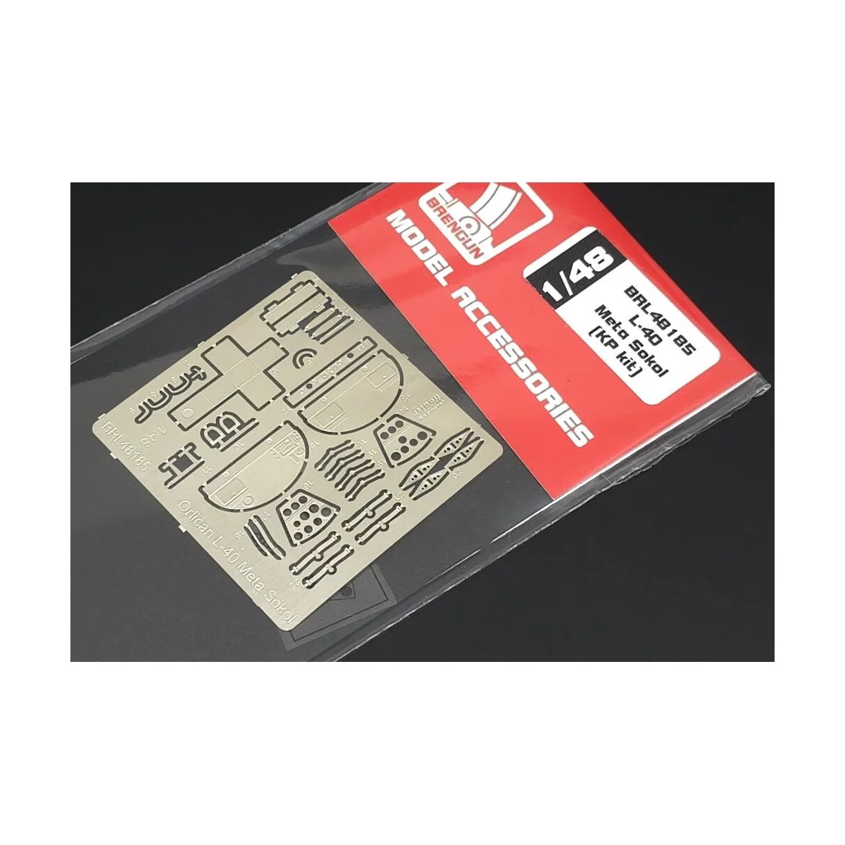 L-40 Meta Sokol PE-Set (KP kit), 1/48 - Brengun BRL48185 L-40 Meta Sokol PE-Set (KP kit), 1/48 - Brengun BRL48185