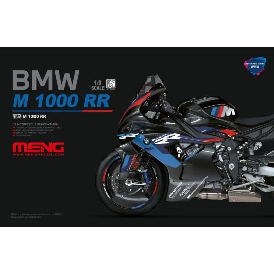 BMW M 1000 RR (Pre-colored Edition), 1/9 - MENG-Model MT-009s