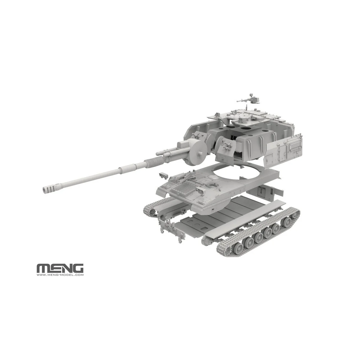 Chinese PLZ05 155mm Self-Propelled Howitzer, 1/72 - MENG-Model 72-014 Chinese PLZ05 155mm Self-Propelled Howitzer, 1/72 - MENG-Model 72-014