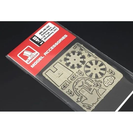 Polikarpov I-16 Typ 18/24 PE-Set (Academy kit), 1/48 - Brengun BRL4... Polikarpov I-16 Typ 18/24 PE-Set (Academy kit), 1/48 - Brengun BRL4...