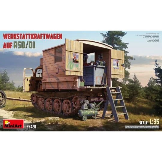 Werkstattkraftwagen Auf RSO/01, 1/35 - MiniArt 35491 Werkstattkraftwagen Auf RSO/01, 1/35 - MiniArt 35491