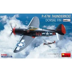 P-47M Thunderbolt. Dorsal Fin. Basic Kit, 1/48 - MiniArt 48060