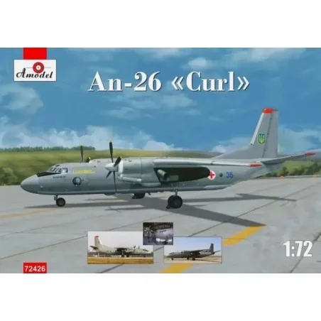 Antonov An-26 Ukrainian Air Forces, 1/72 - Amodel AMO72426