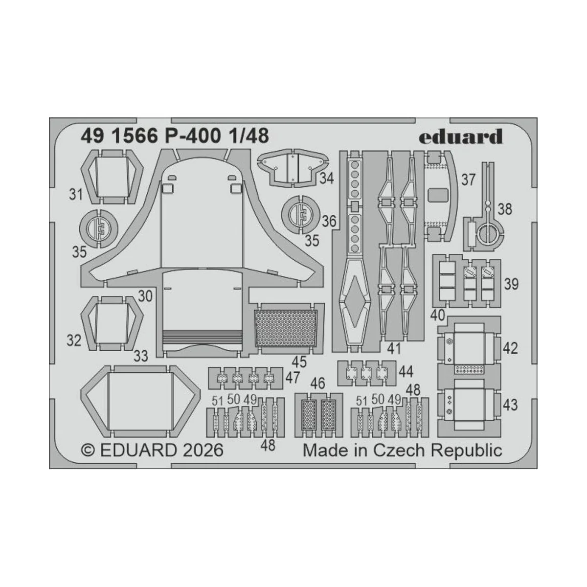 P-400 for Arma Hobby, 1/48 - Eduard Accessories BIG49472