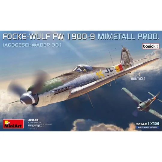 Focke-Wulf Fw 190D-9. Mimetall Prod. Basic Kit. Jagdgeschwader 301,... Focke-Wulf Fw 190D-9. Mimetall Prod. Basic Kit. Jagdgeschwader 301,...