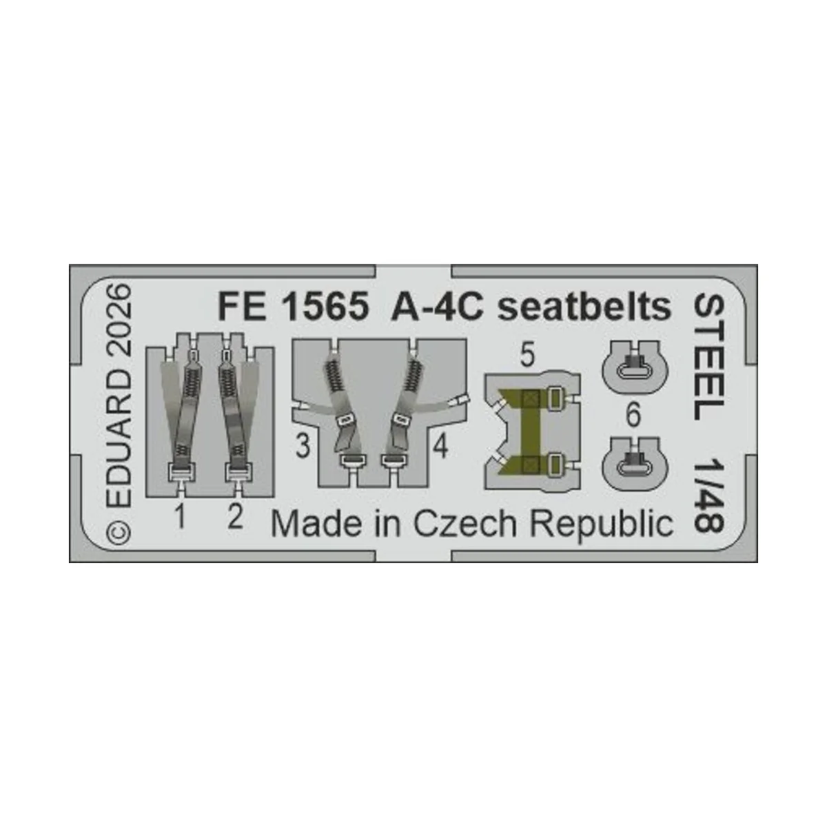 A-4C for Hobby Boss, 1/48 - Eduard Accessories BIG49471 A-4C for Hobby Boss, 1/48 - Eduard Accessories BIG49471