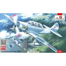 Yakovlev Yak-54 drone killer, 1/72 - Amodel AMO7292-01