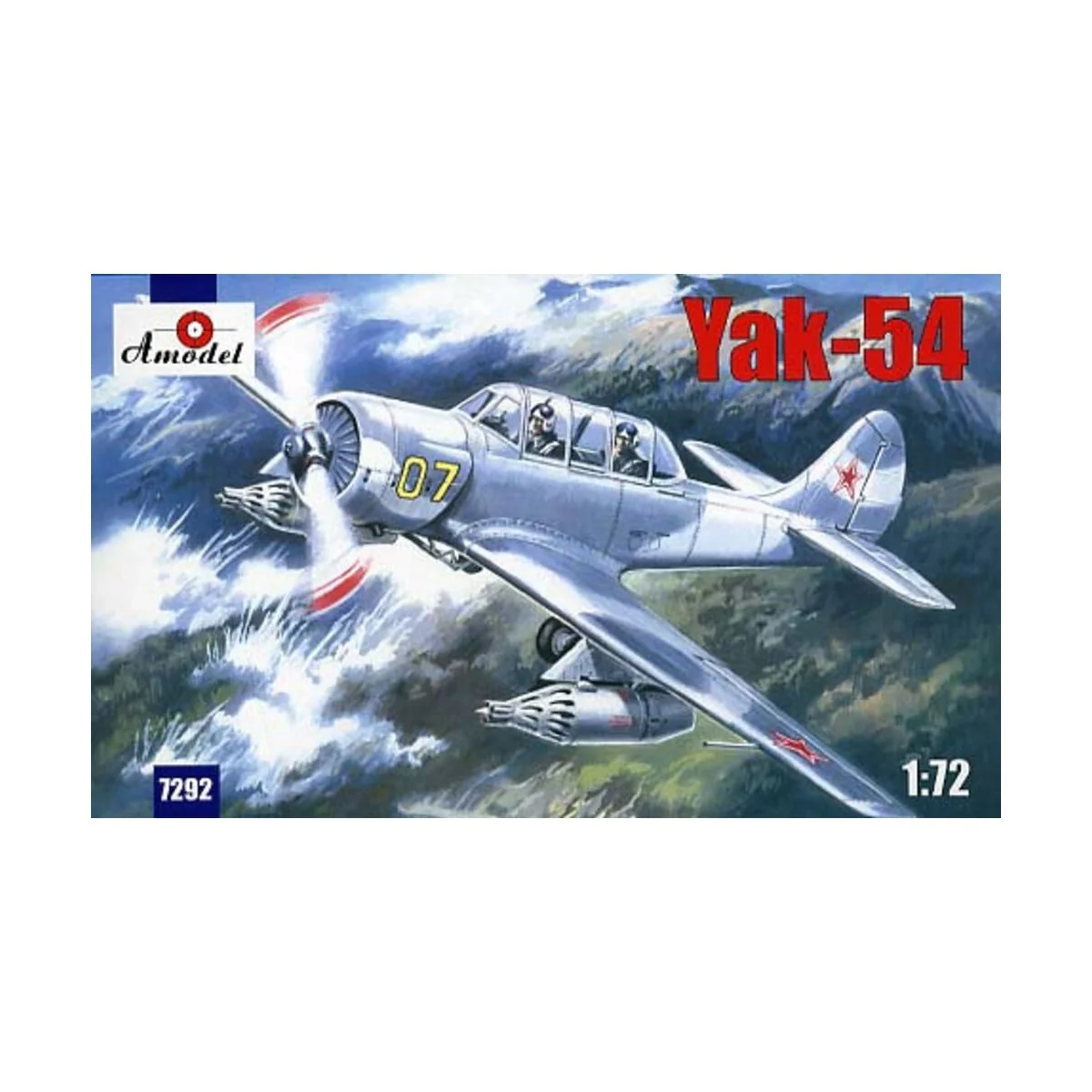 Yakovlev Yak-54, 1/72 - Amodel AMO7292 Yakovlev Yak-54, 1/72 - Amodel AMO7292