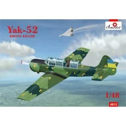 Yakovlev Yak-52 drone killer, 1/48 - Amodel AMO4812