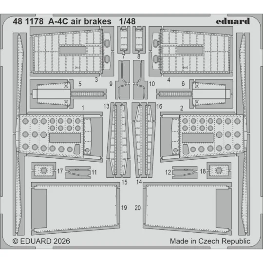 A-4C for Hobby Boss, 1/48 - Eduard Accessories BIG49471 A-4C for Hobby Boss, 1/48 - Eduard Accessories BIG49471