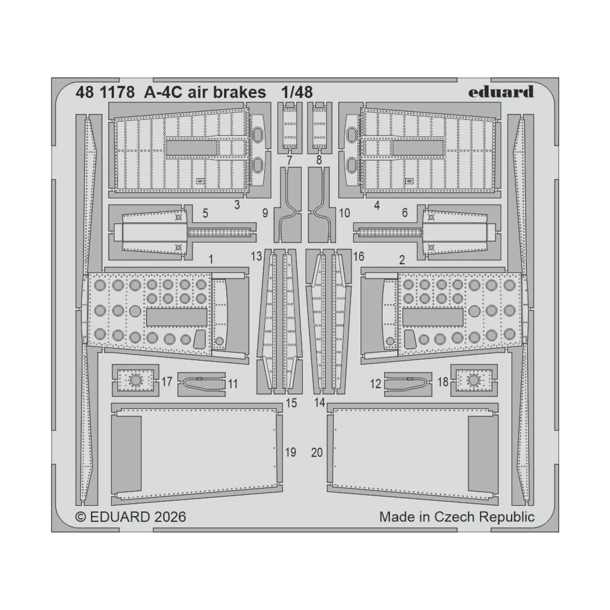 A-4C for Hobby Boss, 1/48 - Eduard Accessories BIG49471 A-4C for Hobby Boss, 1/48 - Eduard Accessories BIG49471