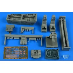 F/A-18F Super Hornet cockpit set for MENG - Aires 4940