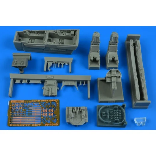 F/A-18F Super Hornet cockpit set for MENG, 1/48 - Aires 4940