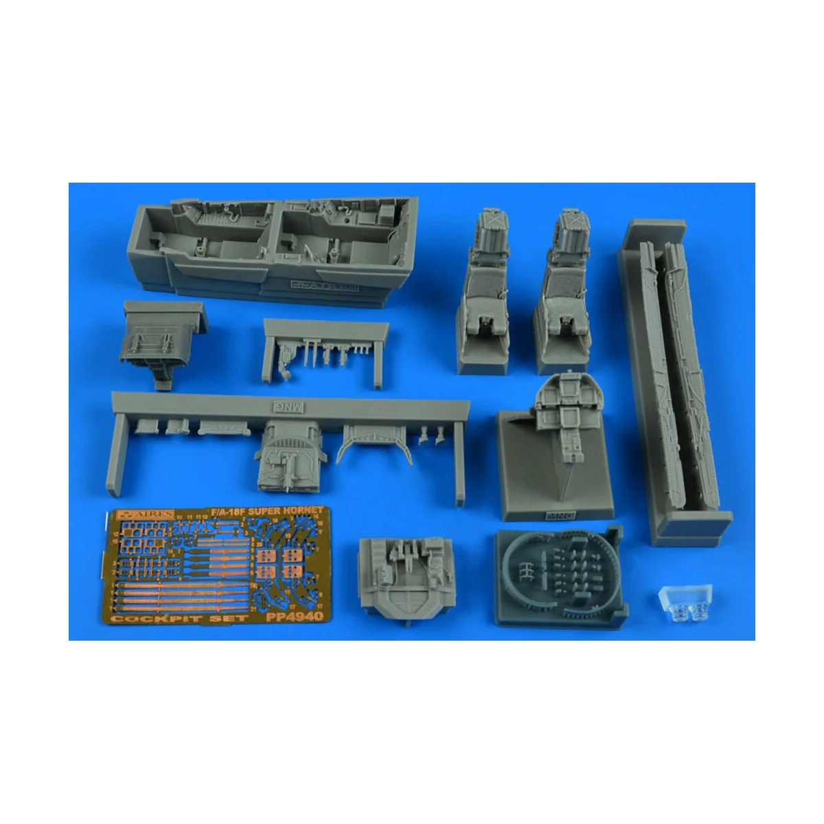 F/A-18F Super Hornet cockpit set for MENG, 1/48 - Aires 4940