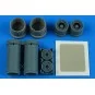 F-14D Tomcat exhasut nozzles - opened for Tamiya, 1/72 - Aires 7397 F-14D Tomcat exhasut nozzles - opened for Tamiya, 1/72 - Aires 7397