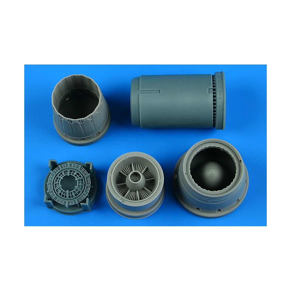 F-16I Sufa exhaust nozzle - opened for GWH, 1/48 - Aires 4944