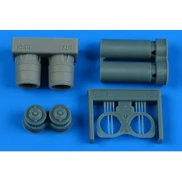 F-5A Freedom Fighter exhaust nozzles for Italeri/Revell, 1/72 - Air...