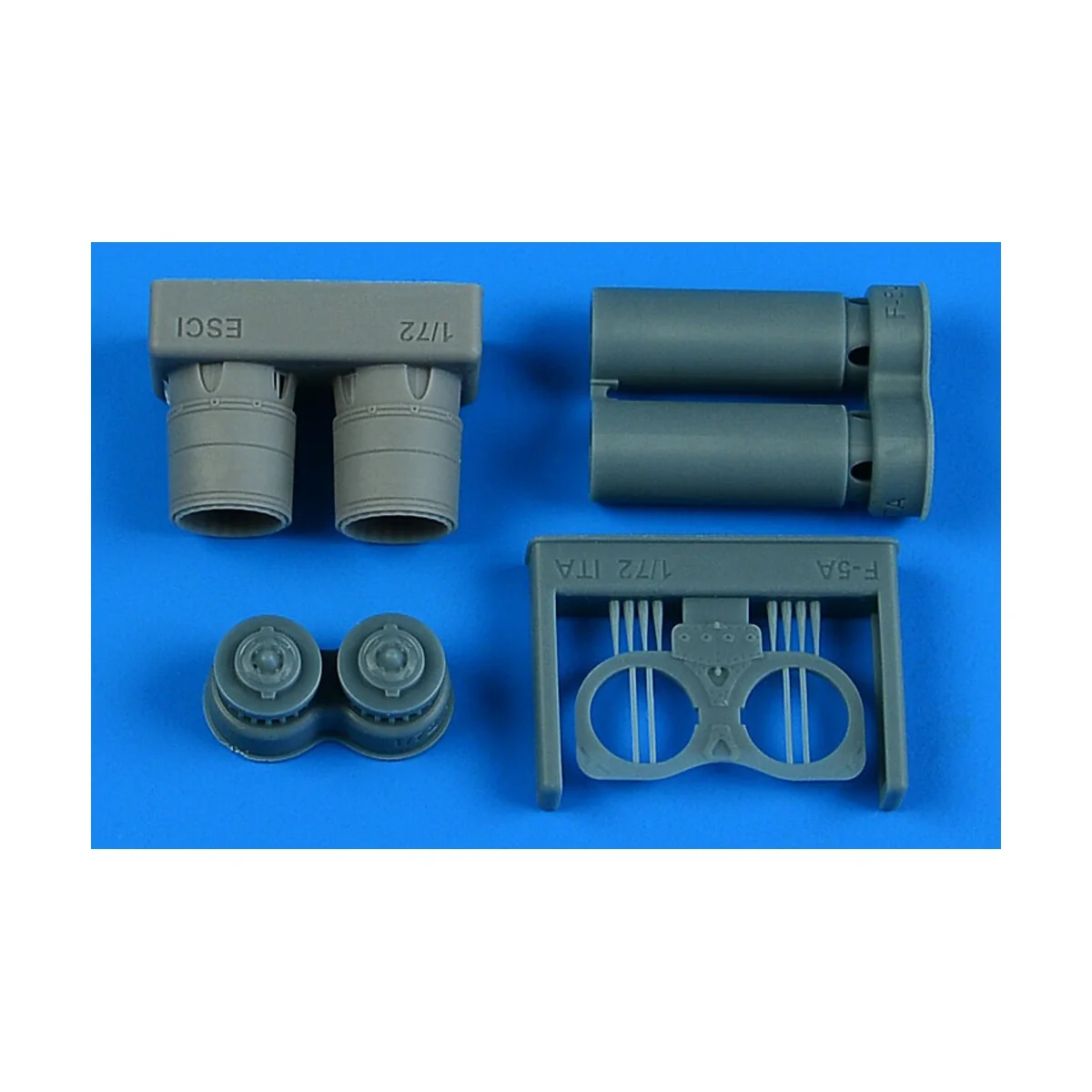 F-5A Freedom Fighter exhaust nozzles for Italeri/Revell - Aires 7396