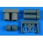 F-5A Freedom Fighter exhaust nozzles for Italeri/Revell - Aires 7396
