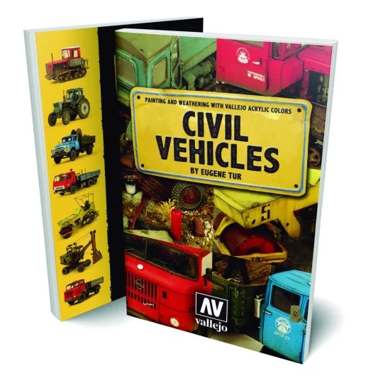 Civil Vehicles by Eugene Tur English - Vallejo 75012 Civil Vehicles by Eugene Tur English - Vallejo 75012