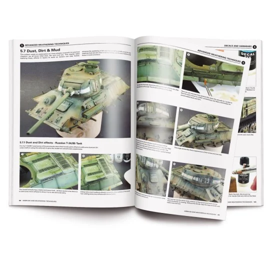 Airbrush And Weathering Techniques English - Vallejo 75002 Airbrush And Weathering Techniques English - Vallejo 75002