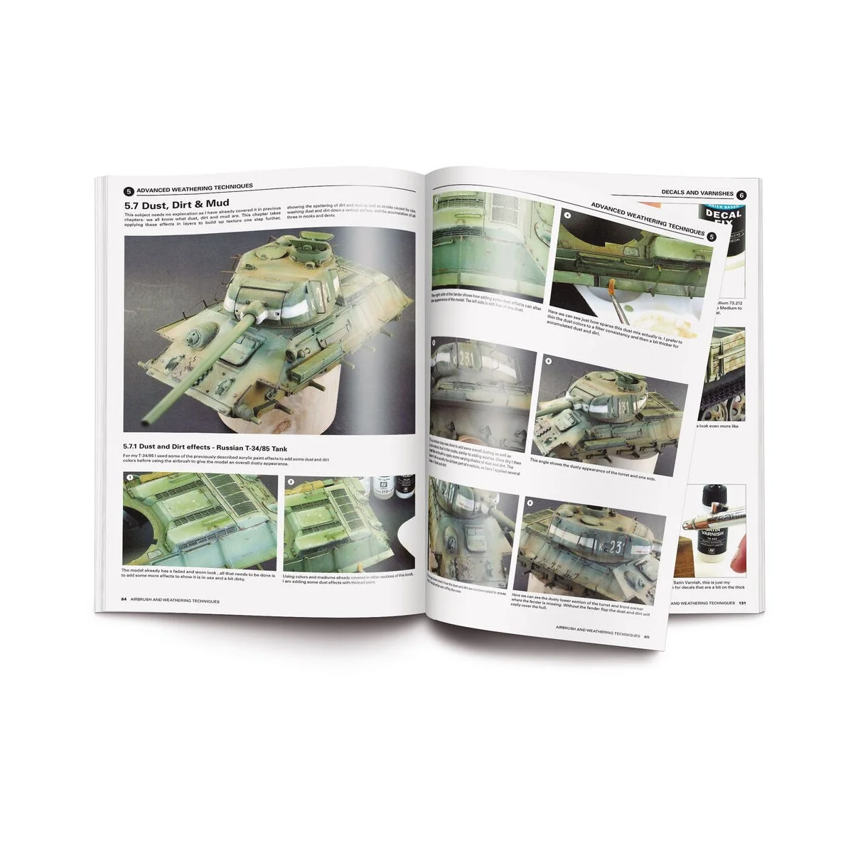 Airbrush And Weathering Techniques English - Vallejo 75002 Airbrush And Weathering Techniques English - Vallejo 75002