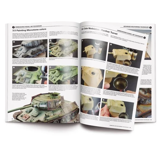 Airbrush And Weathering Techniques English - Vallejo 75002 Airbrush And Weathering Techniques English - Vallejo 75002