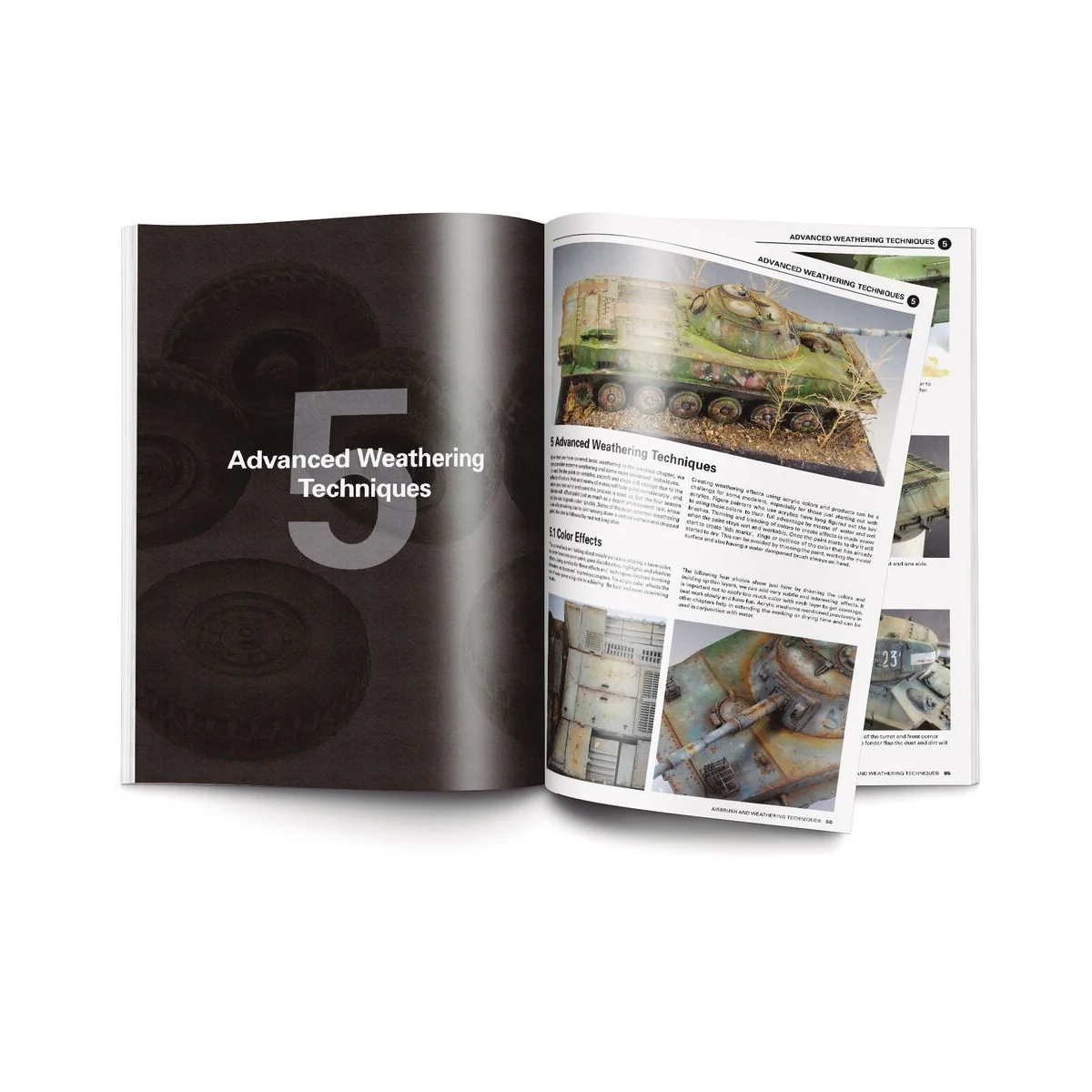 Airbrush And Weathering Techniques English - Vallejo 75002 Airbrush And Weathering Techniques English - Vallejo 75002