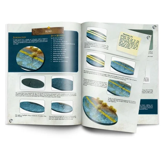 Painting War Bases English - Vallejo 75045 Painting War Bases English - Vallejo 75045