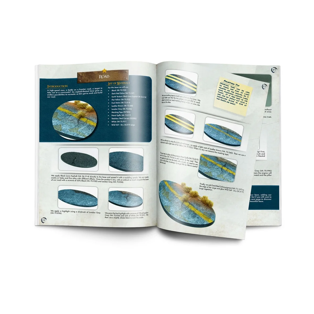 Painting War Bases English - Vallejo 75045 Painting War Bases English - Vallejo 75045