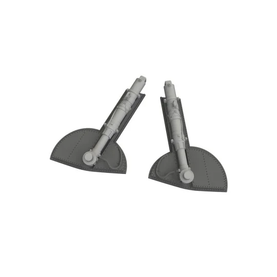 Spitfire Mk.I/II/Va/Vb undercarriage legs PRINT for Eduard, 1/48 - ...