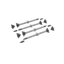 AIM-120A/B PRINT, 1/48 - Eduard Accessories 6481176