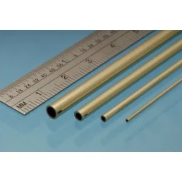 Brass Tube 2 x 0.45 mm - Albion Alloys BT2M