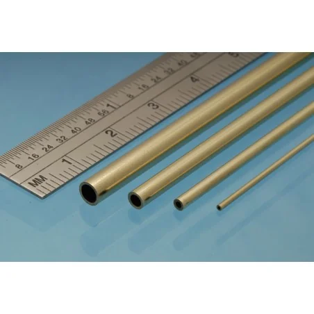Brass Tube 2 x 0.45 mm - Albion Alloys BT2M