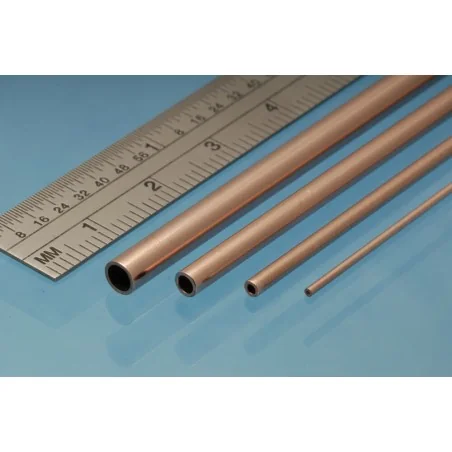Copper Tube 3 x 0.45 mm - Albion Alloys CT3M