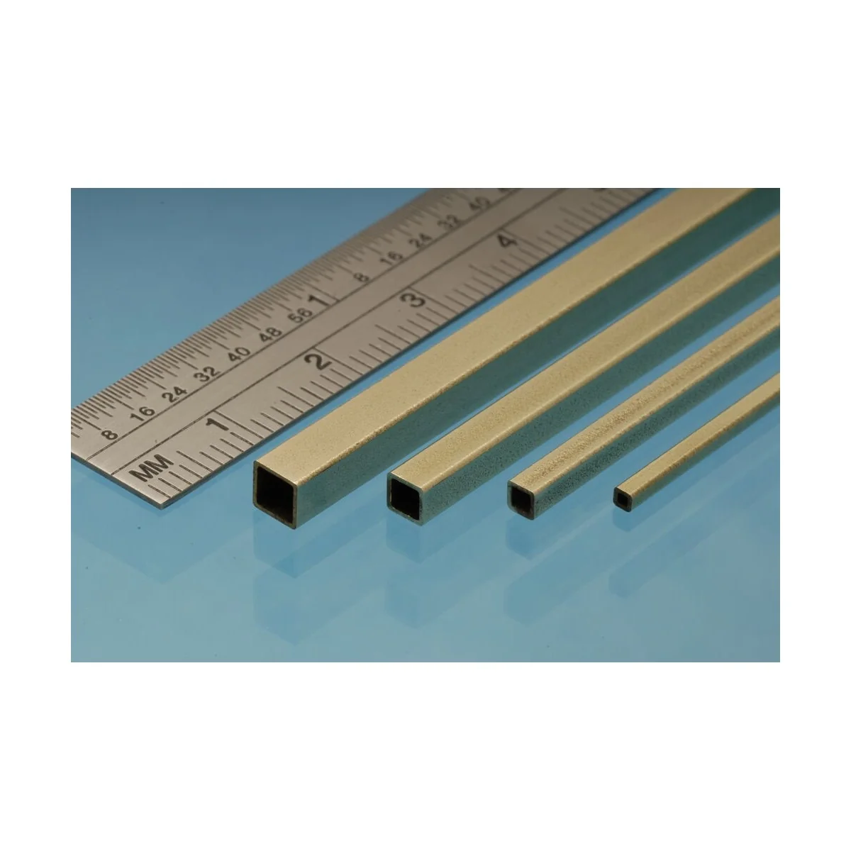 Square Brass Tube 4.76 x 4.76 mm - Albion Alloys SB2M Square Brass Tube 4.76 x 4.76 mm - Albion Alloys SB2M