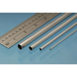 Aluminium Tube 3 x 0.45 mm - Albion Alloys AT3M